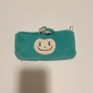 Monsters Kids' Plush Pencil Case - Teal